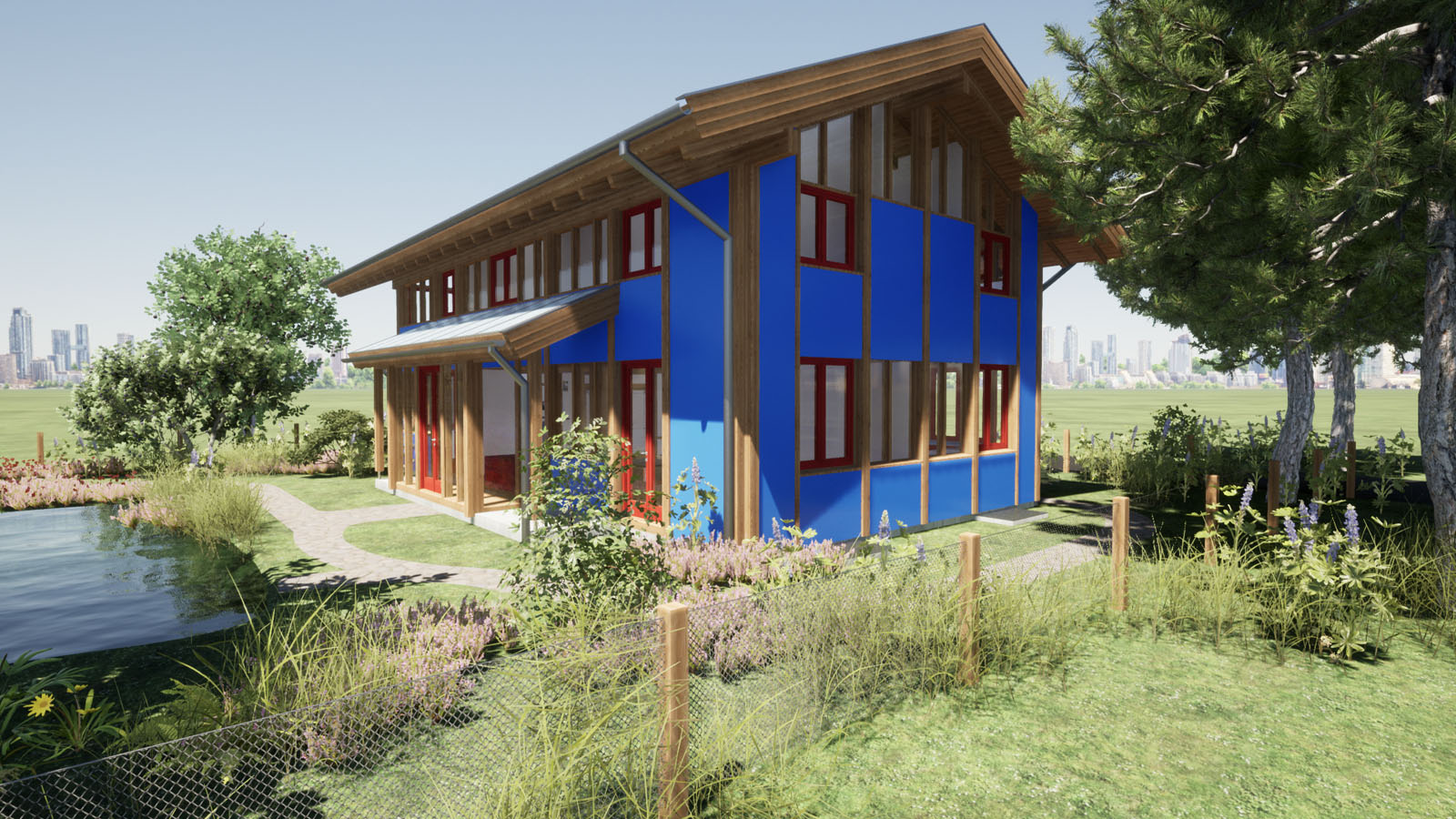 Blaues Haus Blaues Haus